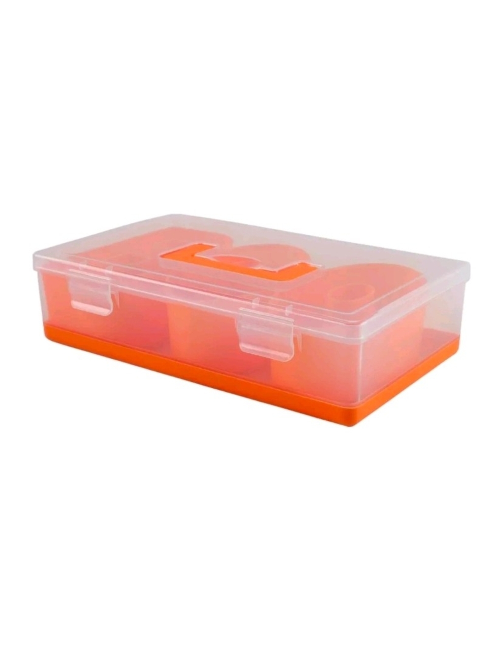 CWC - Orange 'BOO' 3-Compartment Snack Box - Picture 2 of 3